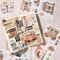 Scrapbook Sticker Book – 20 Sheets Pre-Cut Journaling Stickers, Aesthetic Watercolor PET Stickers for Junk Journals, Scrapbooking, DIY Arts & Crafts for Adults
